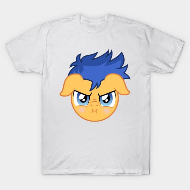 Flustered Flash Sentry T-Shirt by CloudyGlow